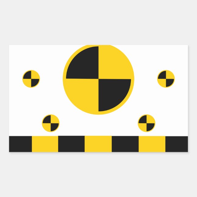 Crash Test Markers Sticker (Front)