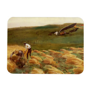 Crashed Airplane (by John Singer Sargent) Magnet