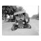 Crashed Vintage Car, 1922. Vintage Photo