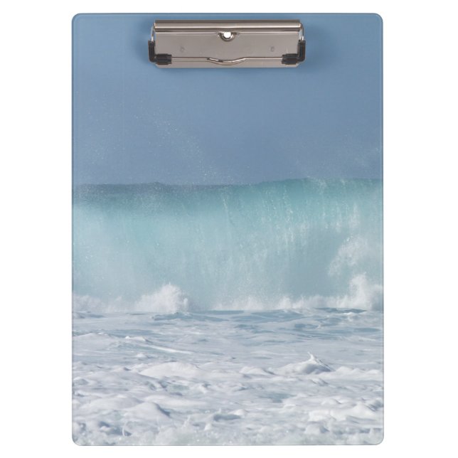 Crashing Wave Photo Clipboard (Front)
