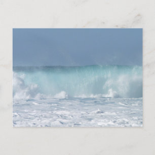 Crashing Wave Photo Holiday Postcard