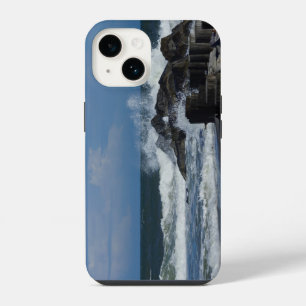 Crashing Waves At Folly iPhone Case