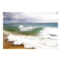 Crashing Waves in Maui