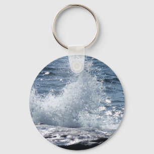 Crashing Waves Keychain