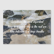 Crashing Waves Magnetic Card