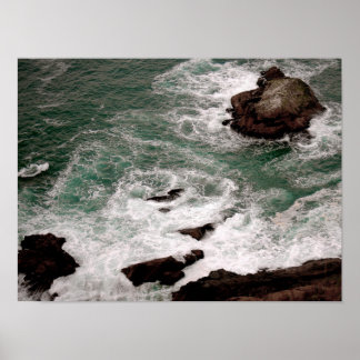 Crashing Waves Poster