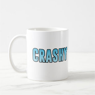 Crashy slang text coffee mug