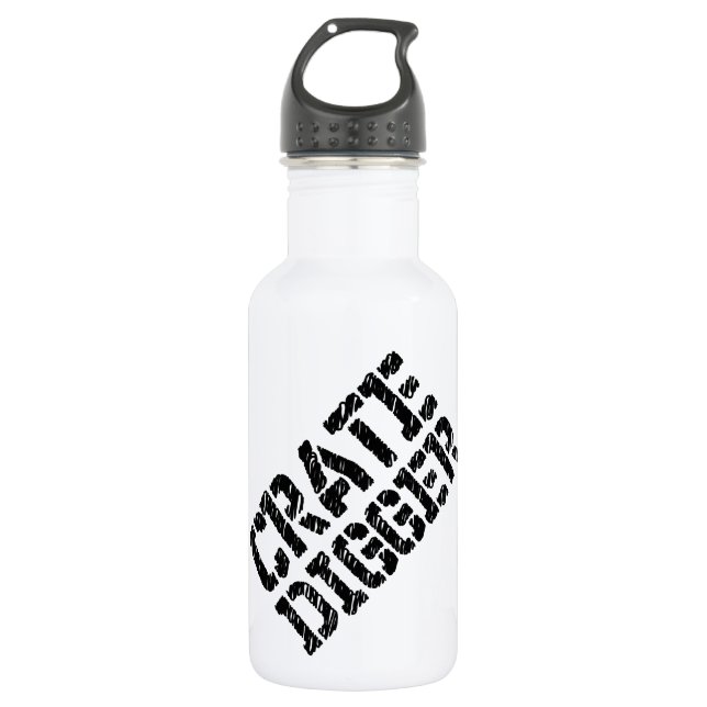 Crate Digger 532 Ml Water Bottle (Front)