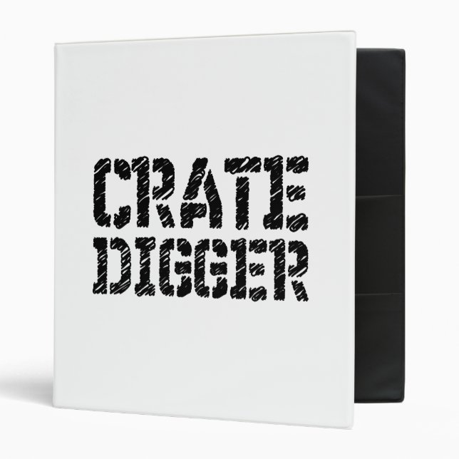 Crate Digger Binder (Front/Inside)