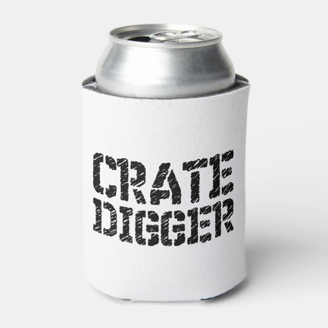 Crate Digger Can Cooler (Can Front)