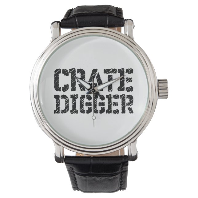 Crate Digger Watch (Front)