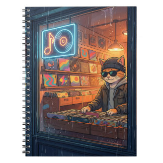 Crate Digging at the Vinyl Store Notebook