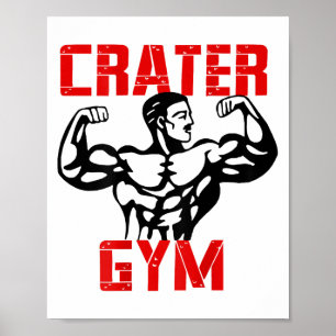 Crater Gym  Poster