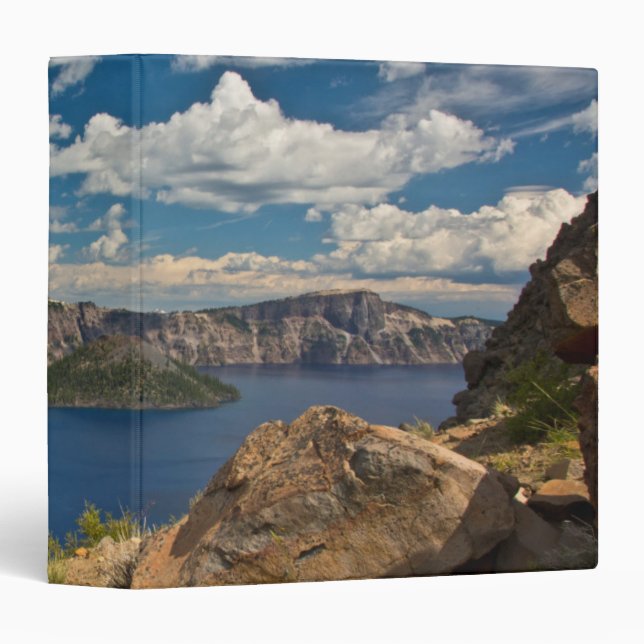 Crater Lake and Wizard Island, Crater Lake Binder (Front/Spine)