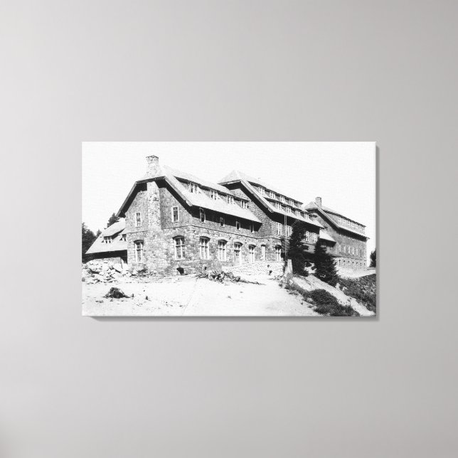 Crater Lake Lodge PhotographCrater Lake, OR 3 Canvas Print (Front)