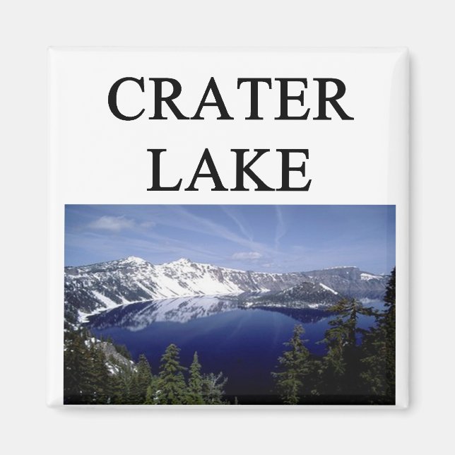crater lake magnet (Front)