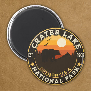 Crater Lake National Park Est 1902 Magnet