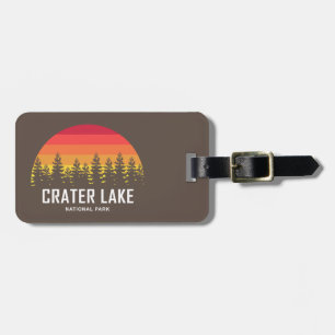 Crater Lake National Park Luggage Tag