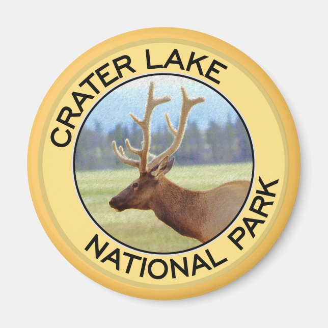 Crater Lake National Park Magnet (Front)