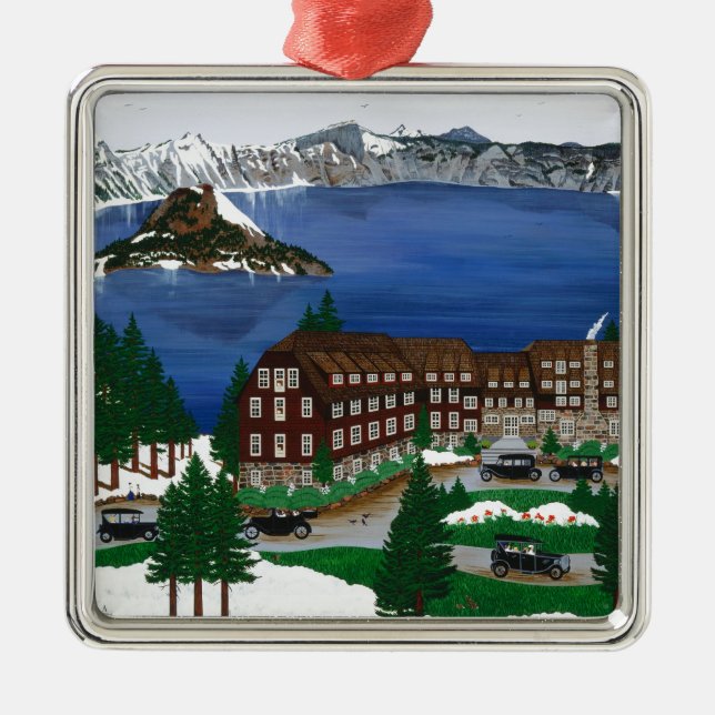 Crater Lake National Park Metal Ornament (Front)