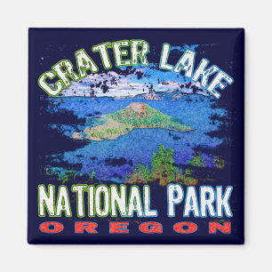 Crater Lake National Park Oregon Magnet