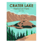 Crater Lake National Park Oregon Vintage
