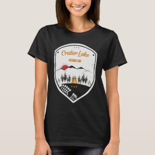 Crater Lake  National Park Retro Souvenir T-Shirt