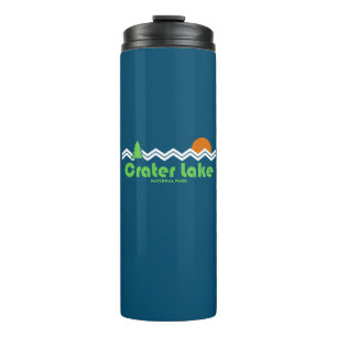 Crater Lake National Park Retro Thermal Tumbler