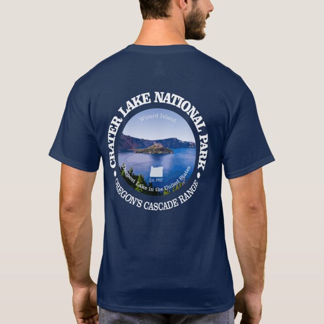 Crater Lake National Park T-Shirt (Back)