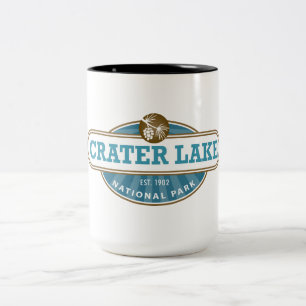 Crater Lake National Park Two-Tone Coffee Mug