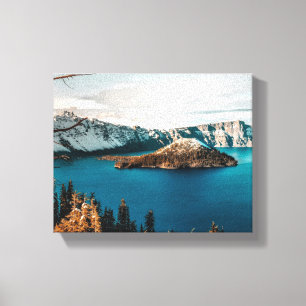 Crater Lake of Southern Oregon Canvas Print