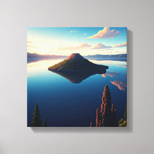 Crater Lake Oregon Canvas Print