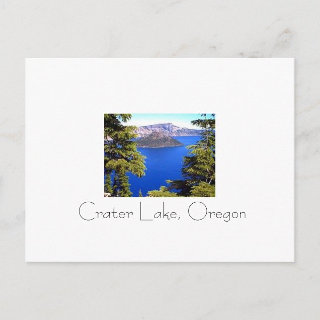 Crater Lake, Oregon Carte postale (Devant)