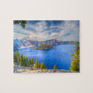 Crater Lake Oregon Jigsaw Puzzle