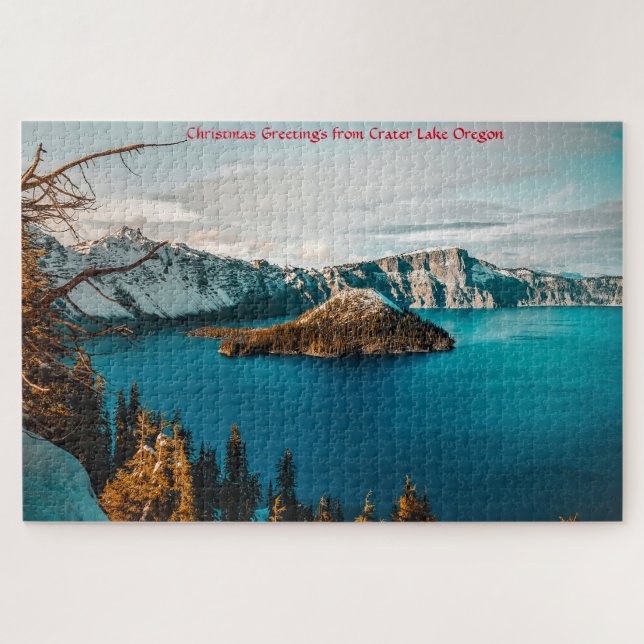 Crater Lake Oregon. Jigsaw Puzzle (Horizontal)