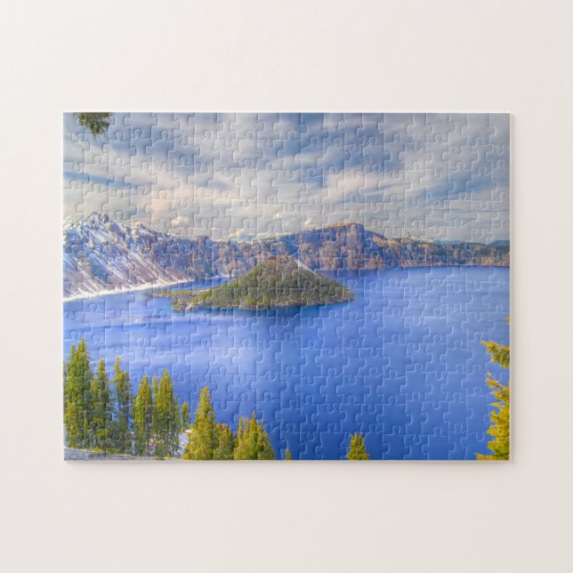 Crater Lake Oregon. Jigsaw Puzzle (Horizontal)