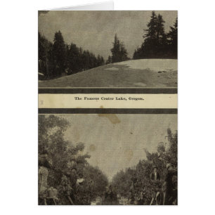 Crater Lake Oregon Orchard scene