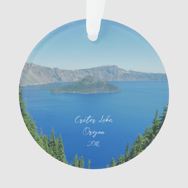 Crater Lake Oregon Photo Pittoresque (devant)