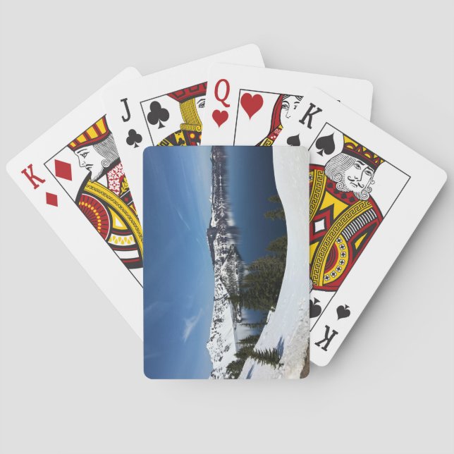 Crater Lake, Oregon Playing Cards (Back)