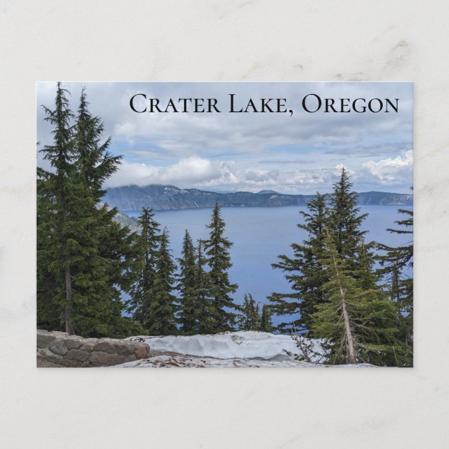 Crater Lake, Oregon  Postcard (Front)