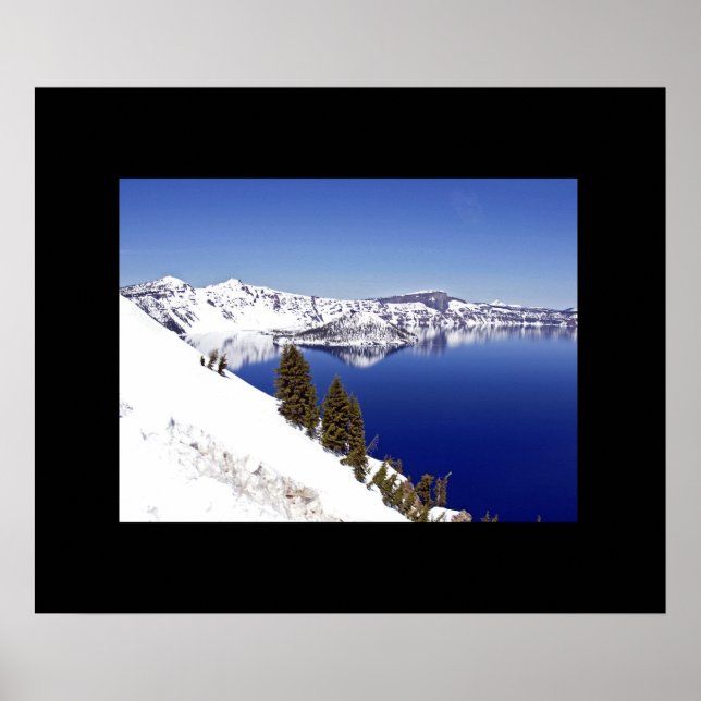 Crater Lake Oregon Poster (Front)