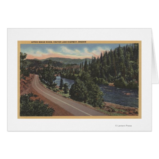 Crater Lake, Oregon - Upper Rogue (Front Horizontal)
