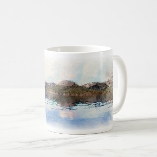 Crater Lake Parc national Café Mug (Devant droit)