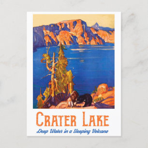 Crater Lake Postcard