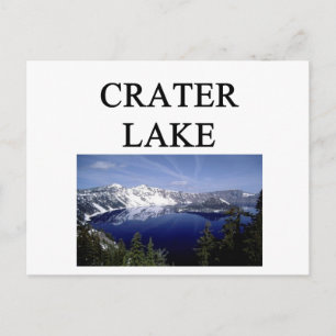 crater lake postcard