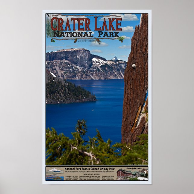 Crater Lake - Poster d'information (Devant)