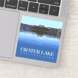 Crater Lake Sticker, National Park Decal