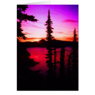 Crater Lake Sunset
