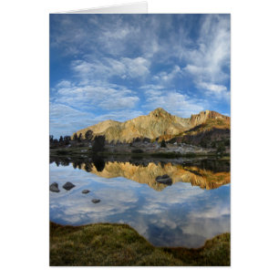 Crater Mtn over Twin Lakes - John Muir Trail