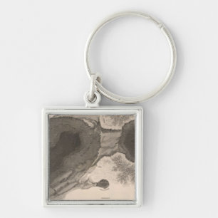 Crater of Kilauea, Hawaii Keychain
